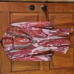 Boutique Sheer Beaded Swim Cover